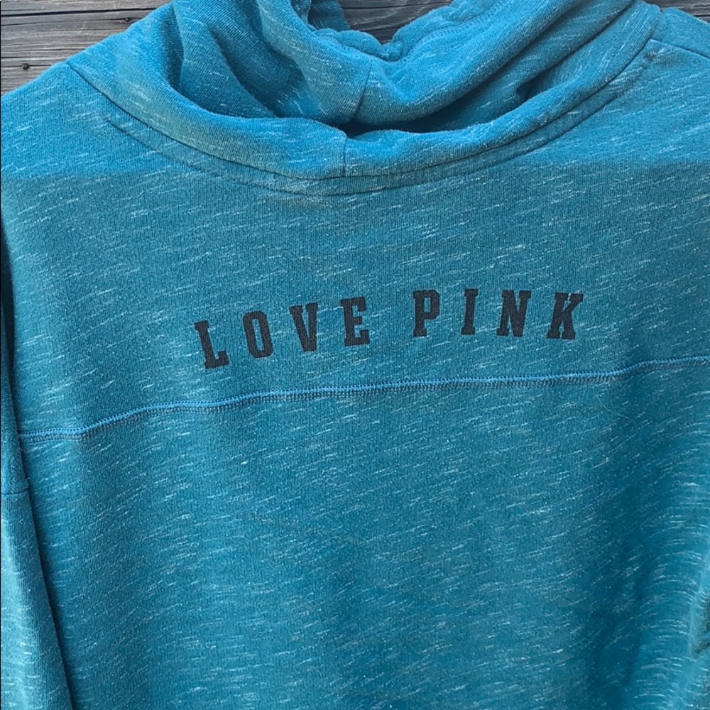 Victoria secret pink sweater size small in blue - Picture 5 of 6